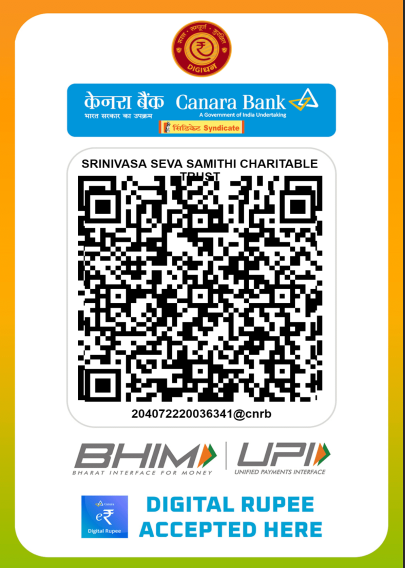 Please this QR code for donations